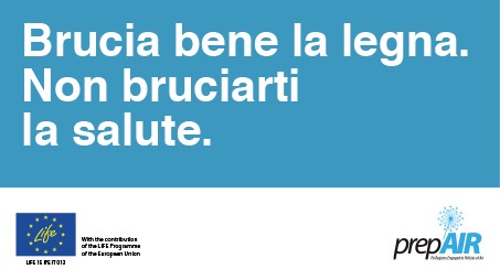 Brucia bene la legna non bruciarti la salute